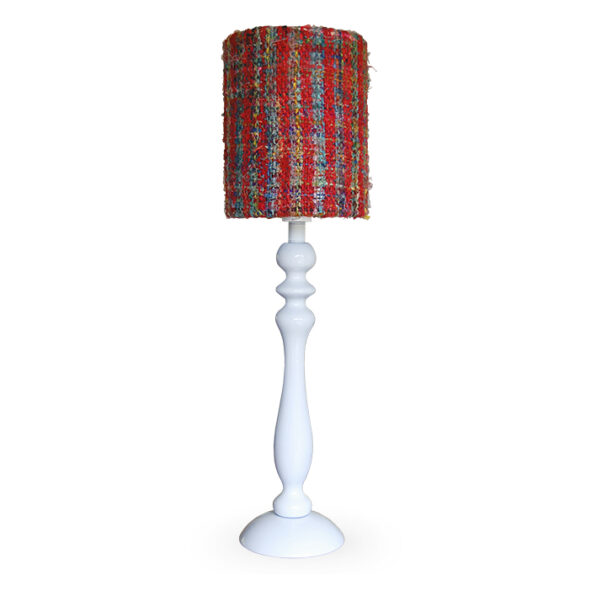 witte houten lampvoet Label25