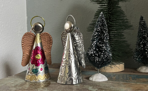 kerst engelen label25